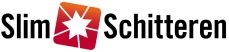 Slim Schitteren! logo zwart